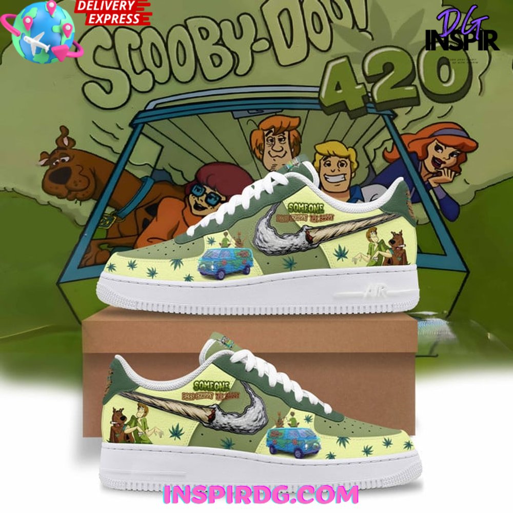 Scooby Doo 420 Limited Edition Air Force 1