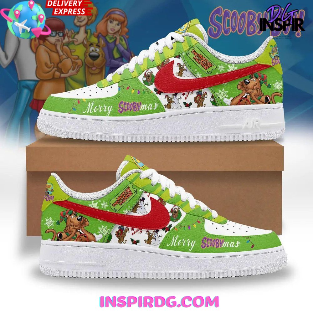 Scooby-Doo Merry Scoobymas Limited Edition Air Force 1