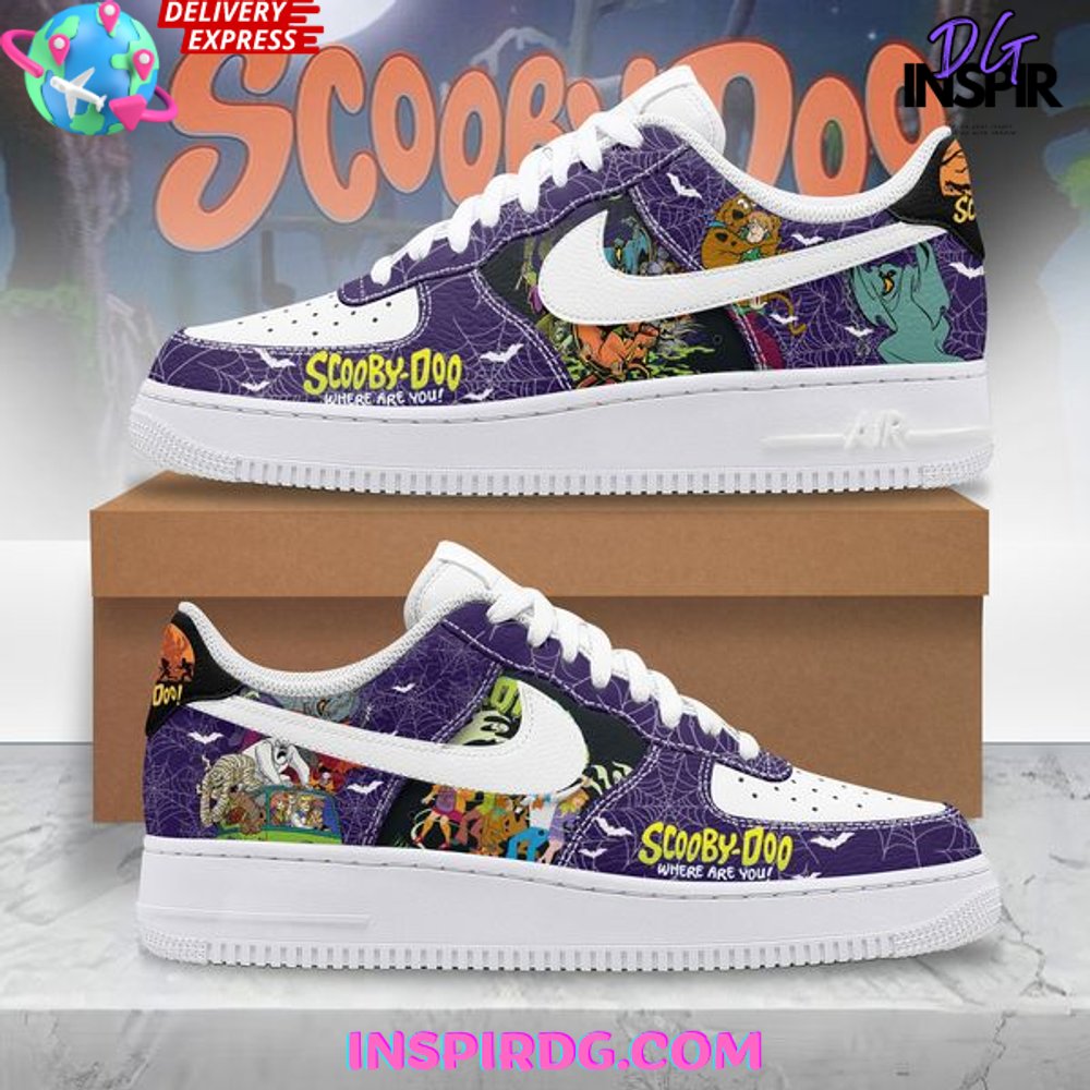 Scooby Doo Where Are You Limited Edition Air Force 1
