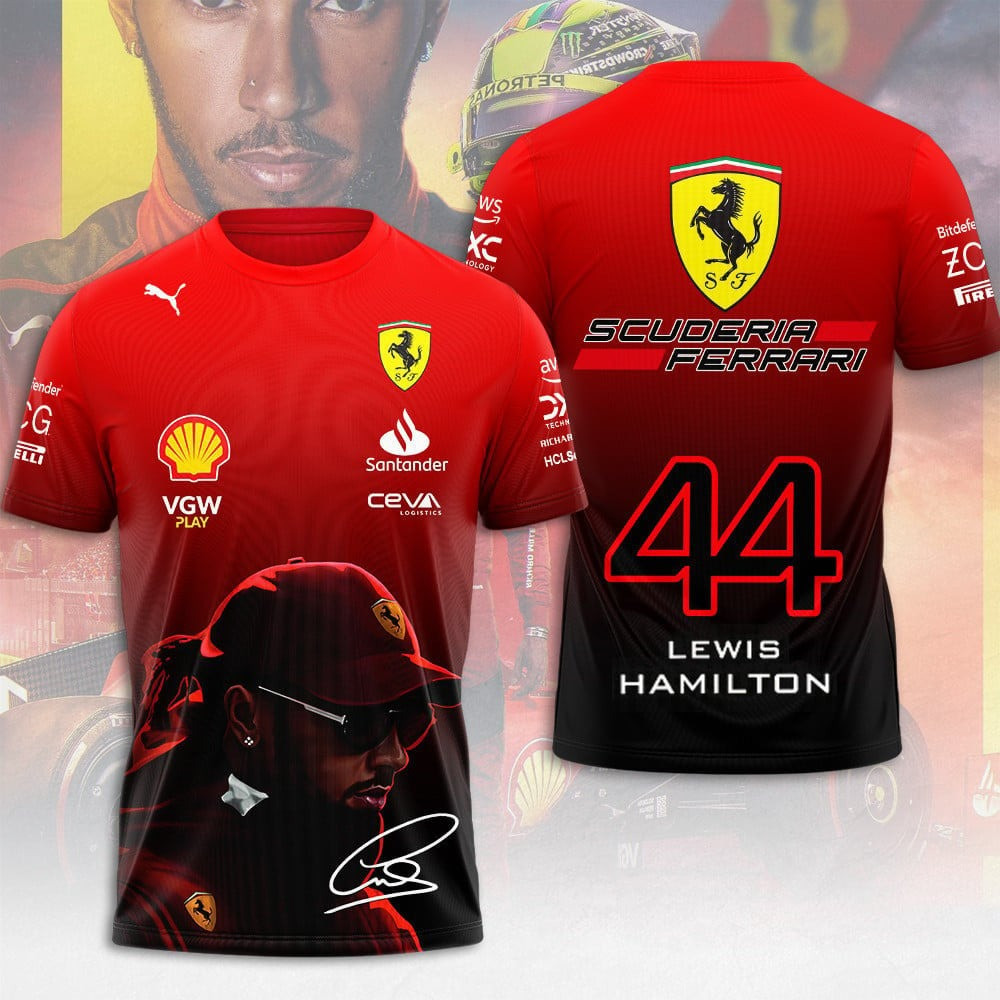 Scuderia Ferrari Racing Team T-Shirt Racing For Father Oregontrailrvpk Shirt