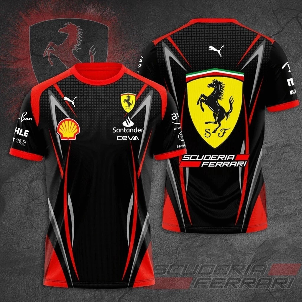 Scuderia Ferrari T-Shirt Charles Leclerc Scuderia Ferrari Gift For Ferrari Fan Oregontrailrvpk Shirt