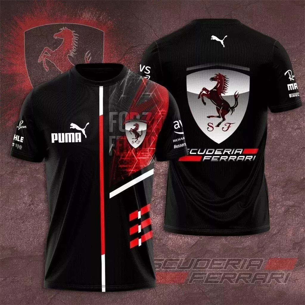 Scuderia Ferrari T-Shirt Charles Leclerc Scuderia Ferrari Gift For Racing Fans Oregontrailrvpk Shirt