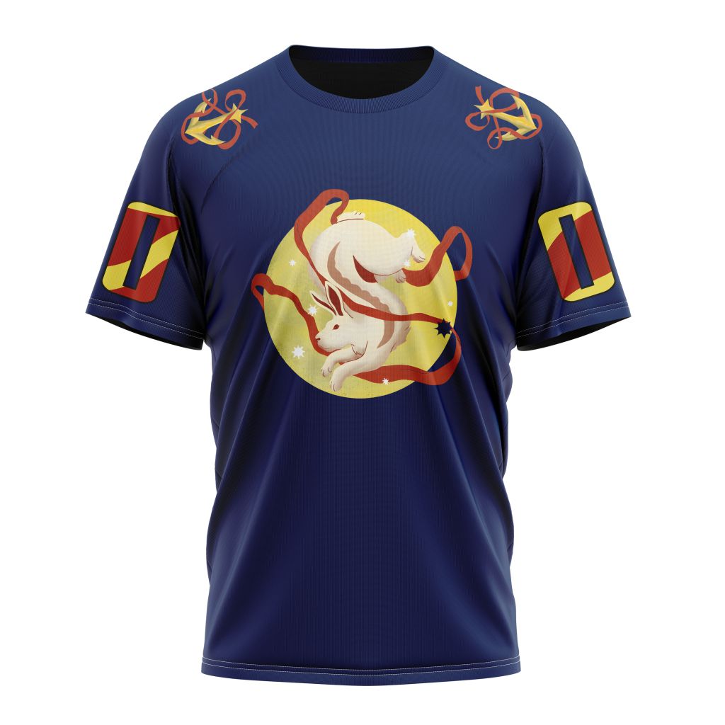 Seattle Kraken 2023 Lunar New Year Design Personalized Name And Number T-Shirt Oregontrailrvpk Shirt