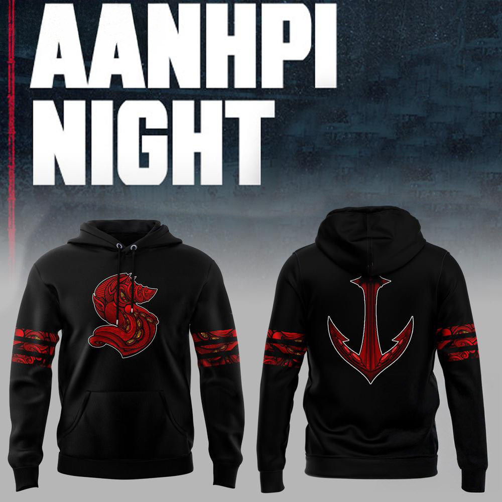 Seattle Kraken Asian American Native Hawaiian Pacific Islander Hoodie Hockey Lover
