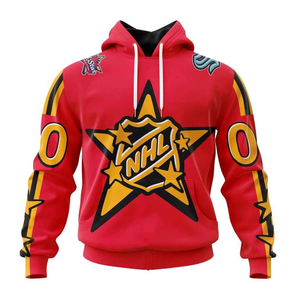 Seattle Kraken Personalized NHL All-Star Game All Over Print Hoodie Style 29205