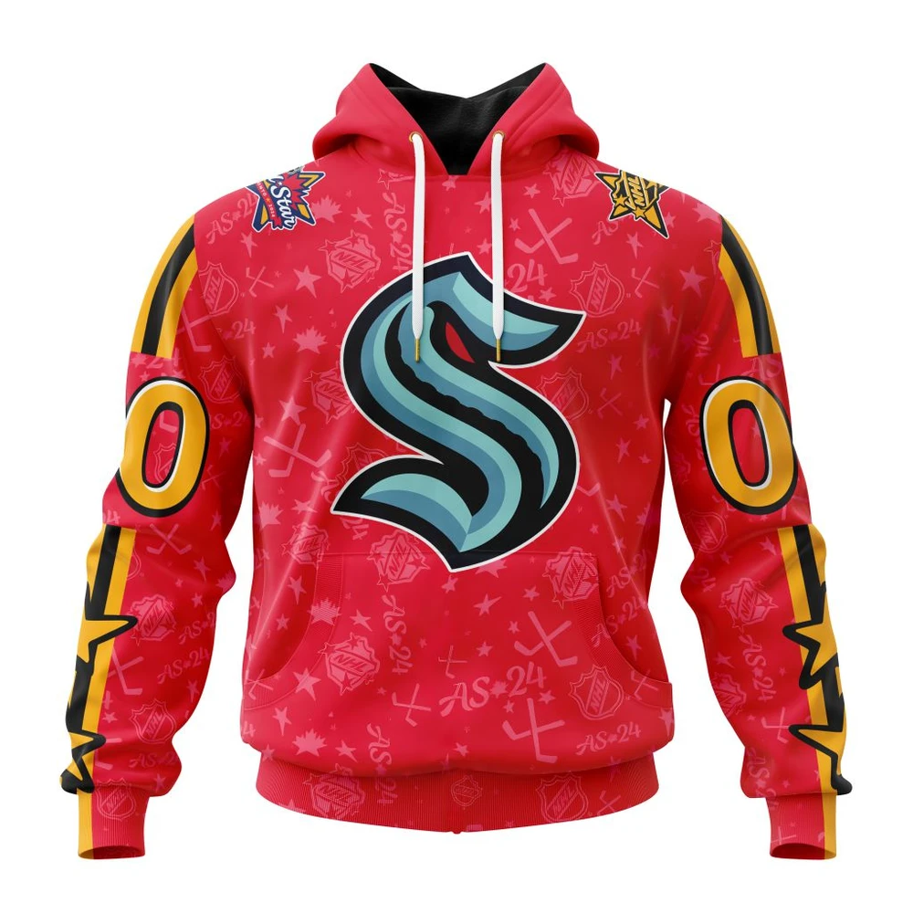 Seattle Kraken Special All-Star Game Design All Over Print Hoodie Style 61375