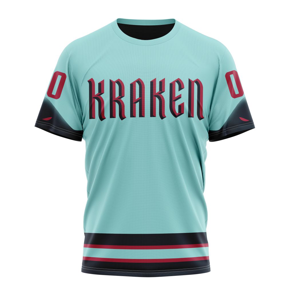 Seattle Kraken Special Bold Design 02 Personalized Name And Number T-Shirt Oregontrailrvpk Shirt