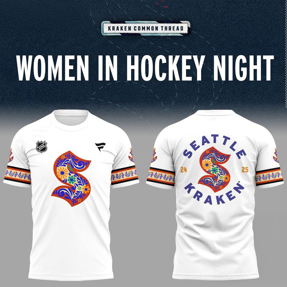 Seattle Kraken Women In Hockey Night Limited Edition 2025 Shirt Cool Gifts For Hockey Lovers Oregontrailrvpk Shirt