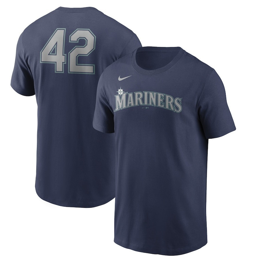 Seattle Mariners Jackie Robinson Day T-Shirt Team 42 Shirt Baseball Oregontrailrvpk Shirt