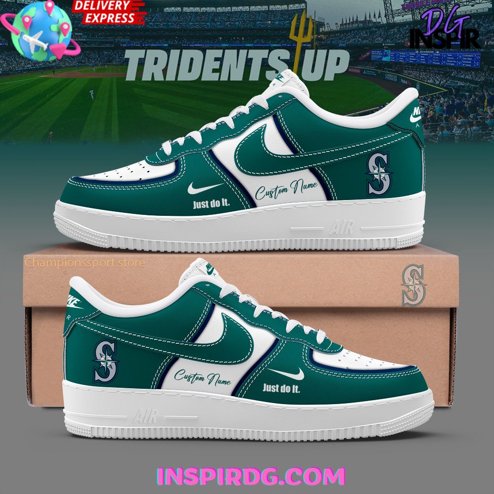 Seattle Mariners Just Do It Limited Air Force 1 Sneakers