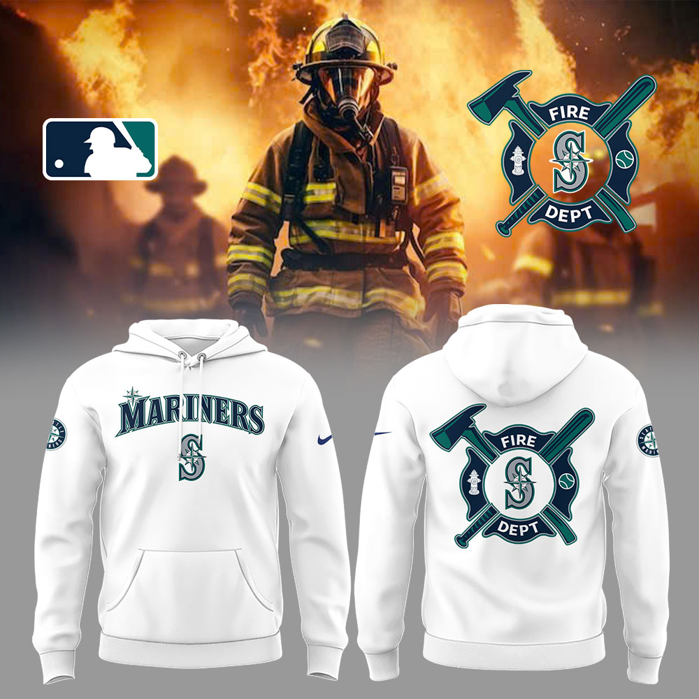 Seattle Mariners x Firefighter Appreciation Night Hoodie