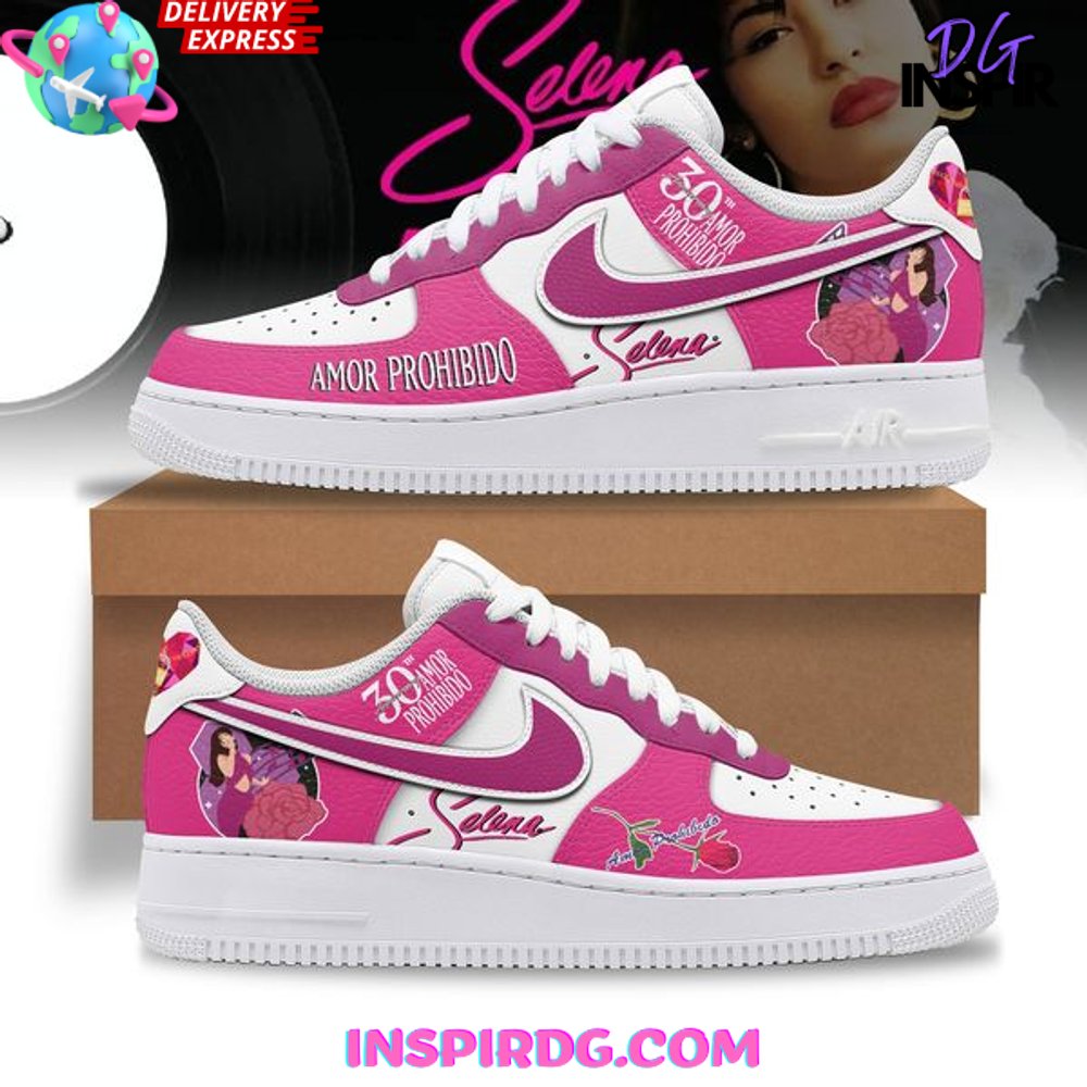 Selena 30th Anniversary Amor Prohibido Air Force 1