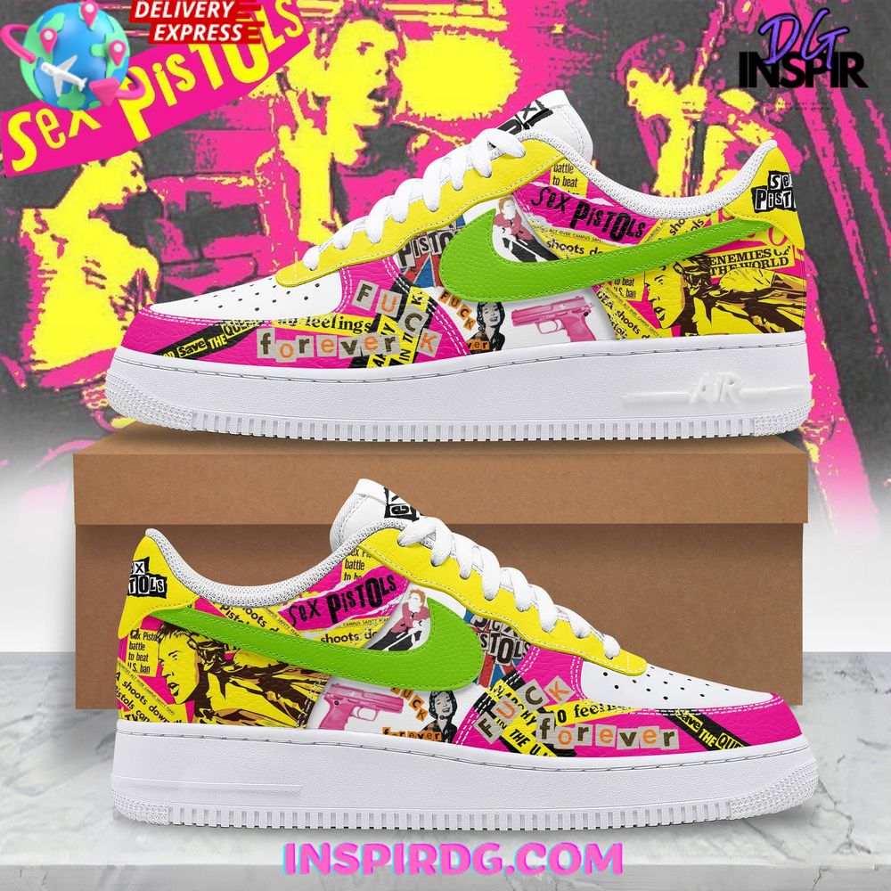 Sex Pistols Band Limited Edition Air Force 1
