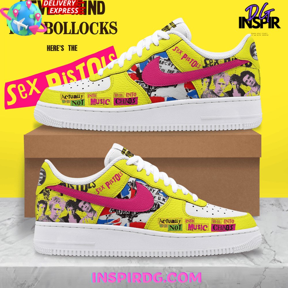 Sex Pistols Rockband Limited Edition Air Force 1