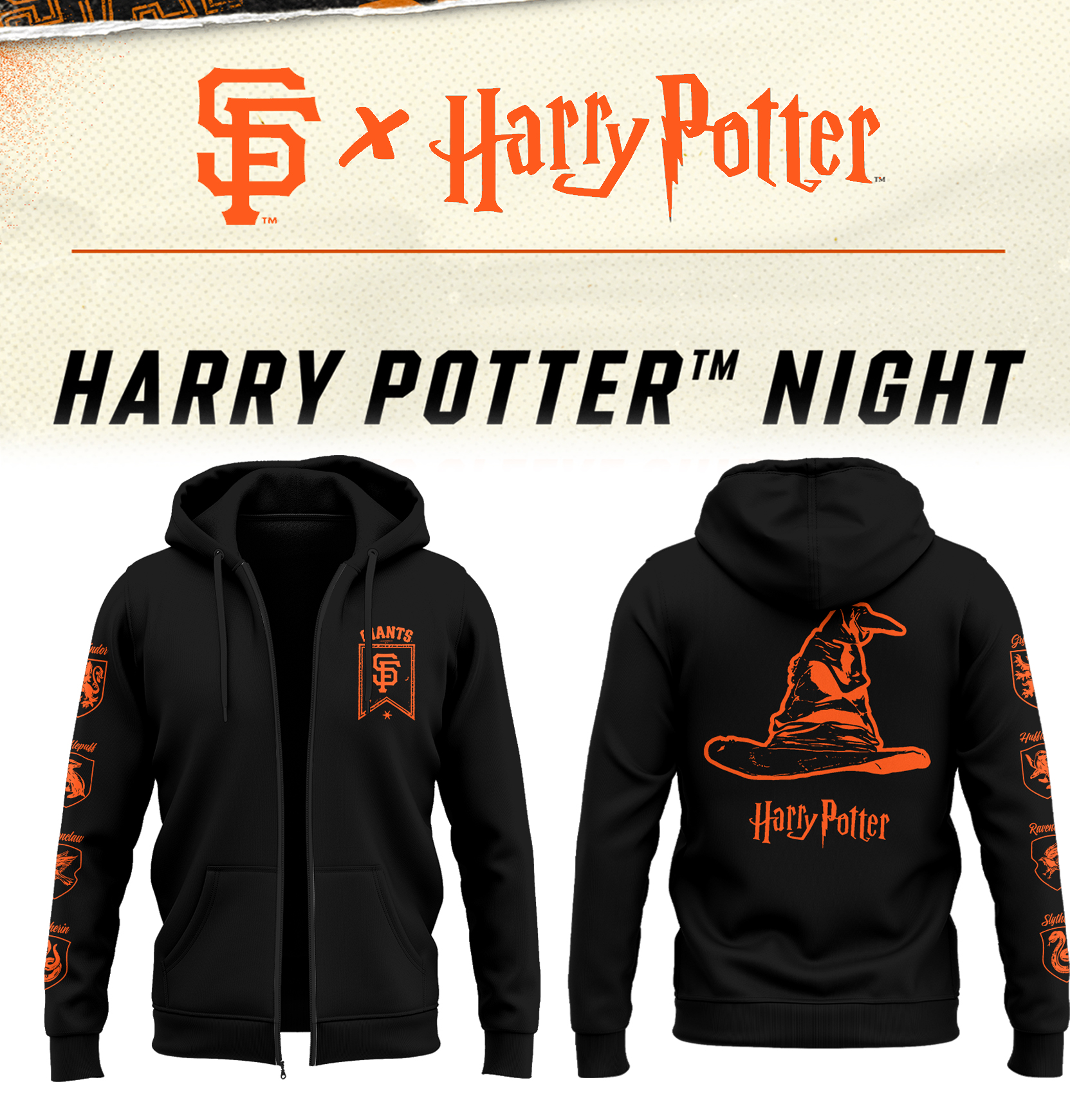 Sf Giants Harry Potter Night Zip Hoodie Baseball Coach Gift Ideas