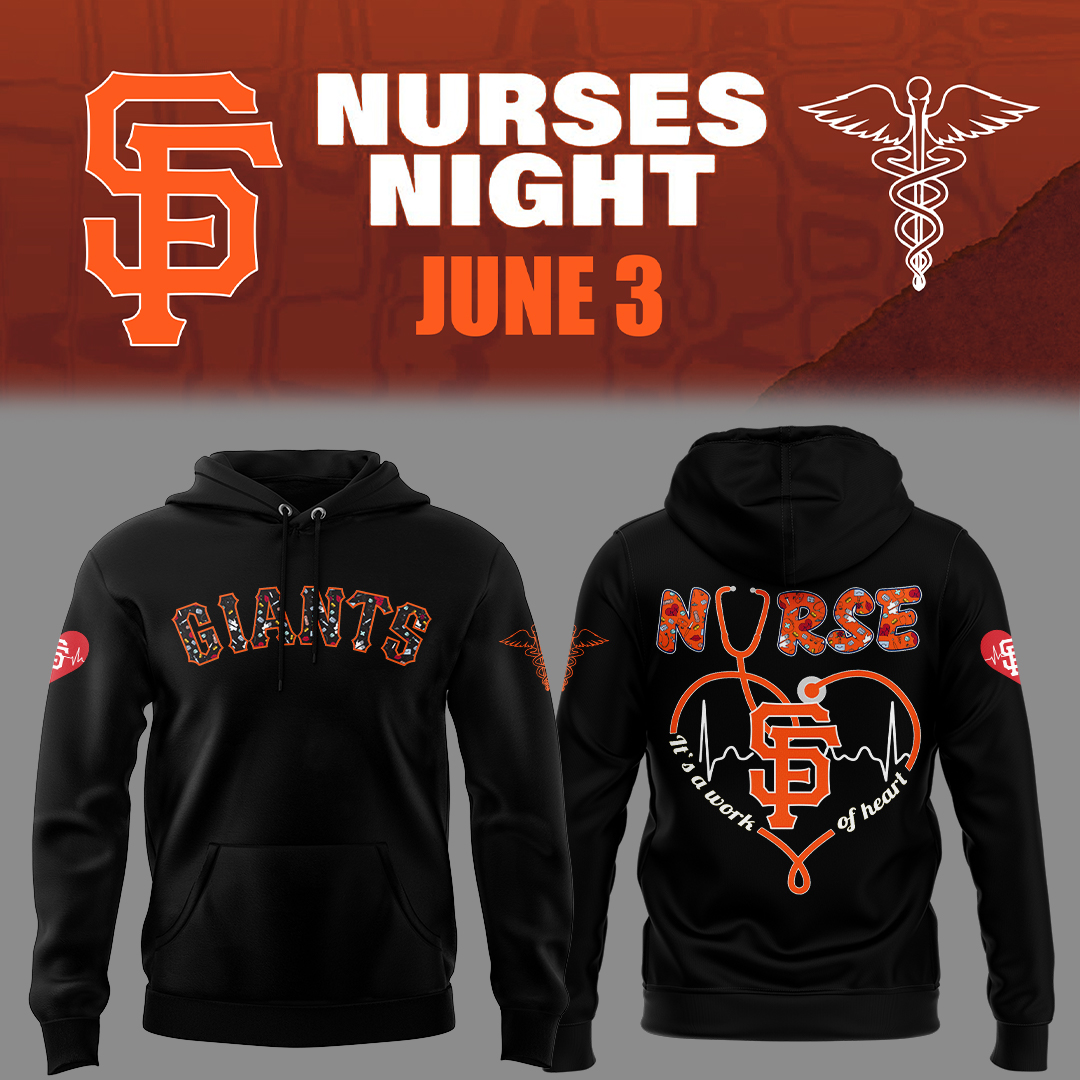 Sf Giants Nurses Night Hoodie Baseball Coach Gift Ideas
