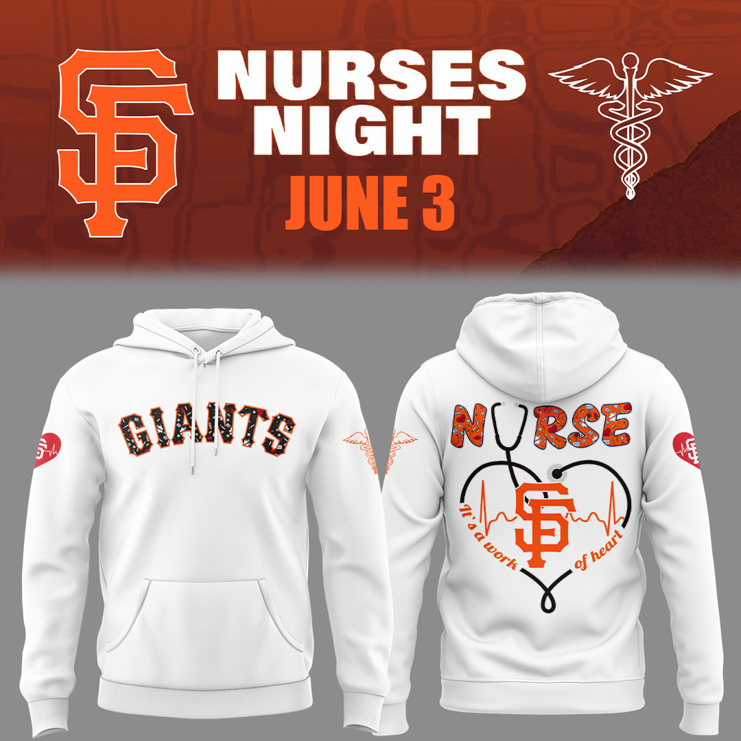 Sf Giants Nurses Night Hoodie Baseball Gifts Ideas