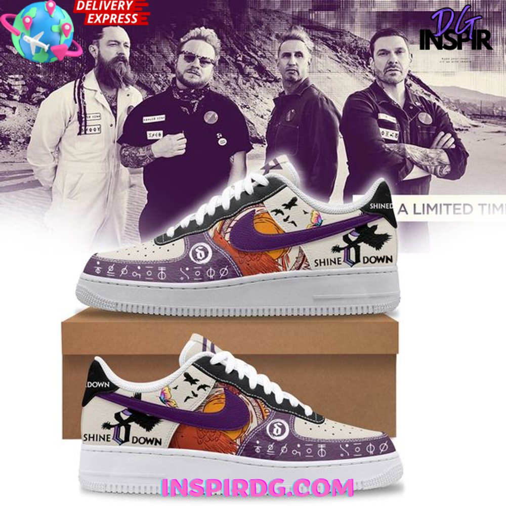 Shinedown Band Limited Edition Air Force 1