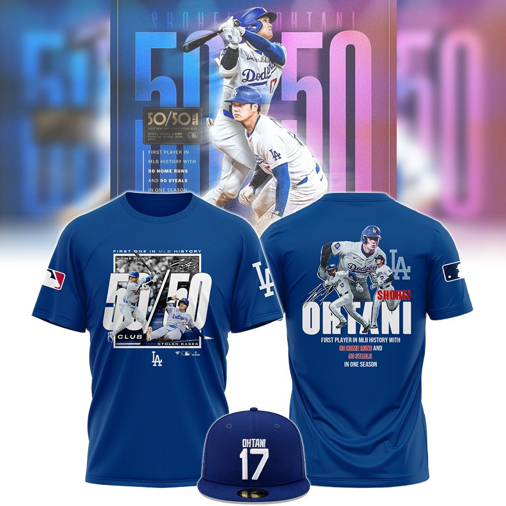 Shohei Ohtani Is The Only Member Of The 50 50 Club Shohei Ohtani T-Shirt Oregontrailrvpk Shirt