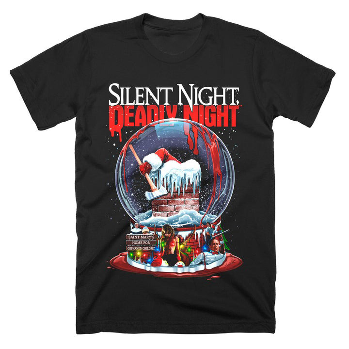 Silent Night Deadly Night Frozen In Fear Shirt Gift Ideas For Horror Lovers Oregontrailrvpk Shirt