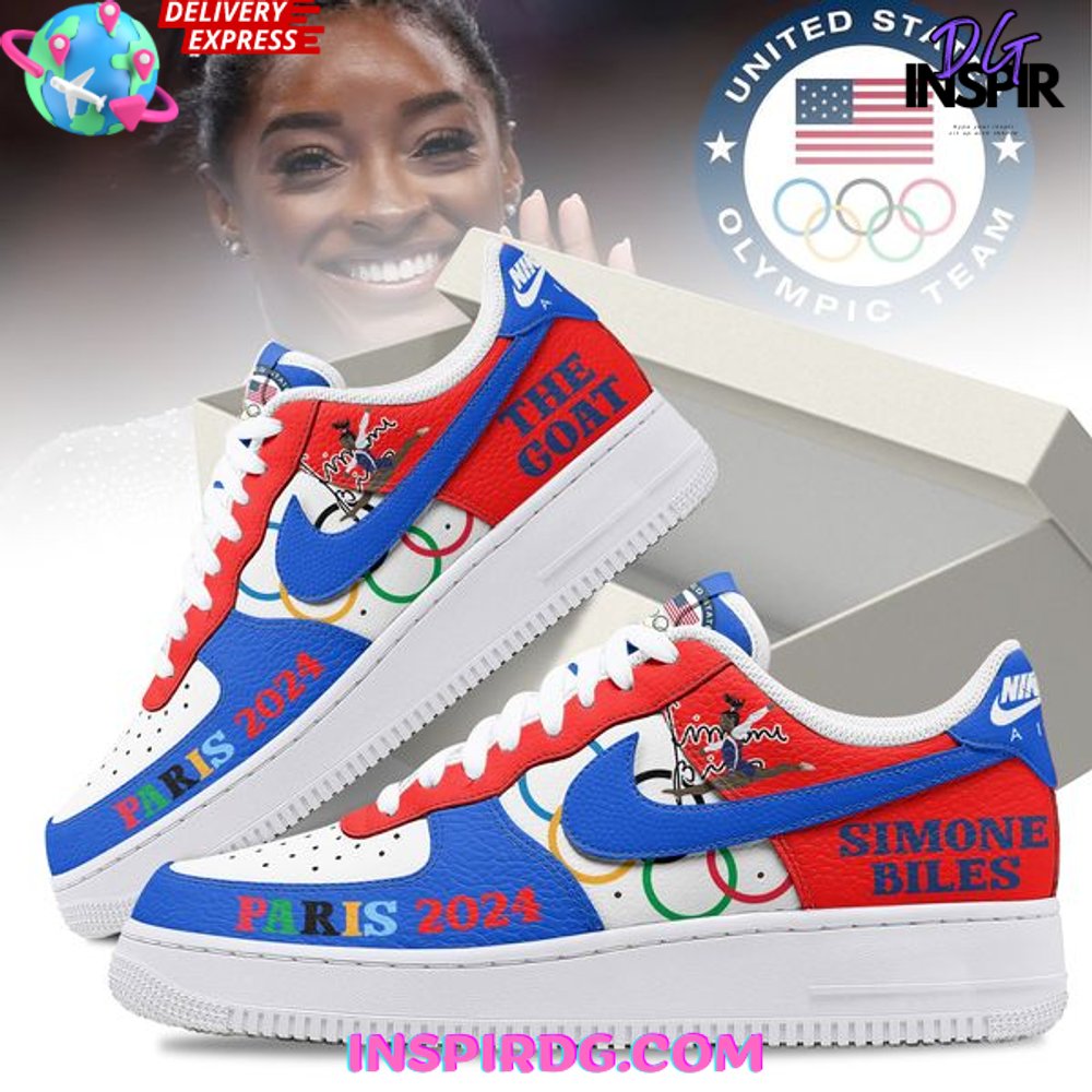 Simone Biles Goat Olympic Paris 2024 Air Force 1