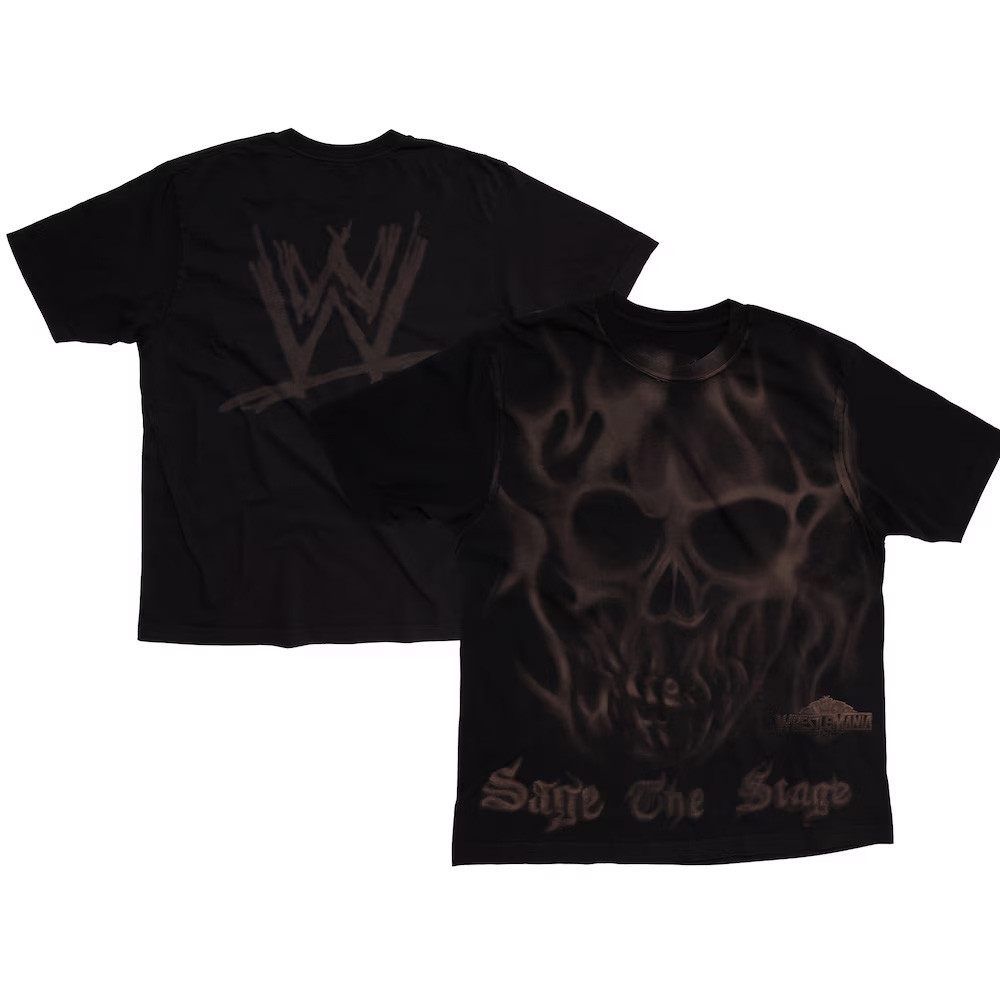 Skull CJ x WWE Sage The Stage T-Shirt Oregontrailrvpk Shirt