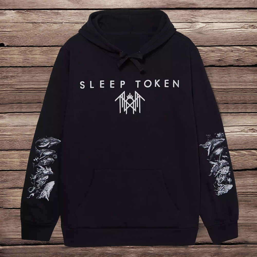 Sleep Token Hoodie Sea Creatures Sleep Token Band Tour Merch Hooded SweatShirt