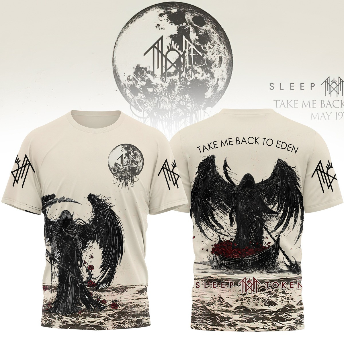Sleep Token Merch T-Shirt Take Me Back To Eden Sleep Token Fan Merchandise Gifts Oregontrailrvpk Shirt