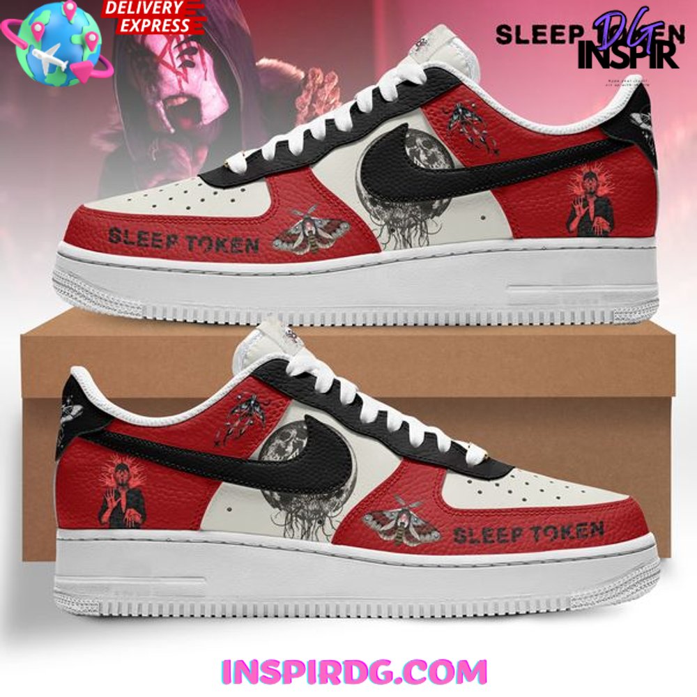 Sleep Token Red Rocks Air Force 1 Sneaker