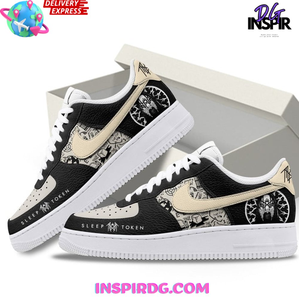Sleep Token Rock Band Limited Edition Air Force 1