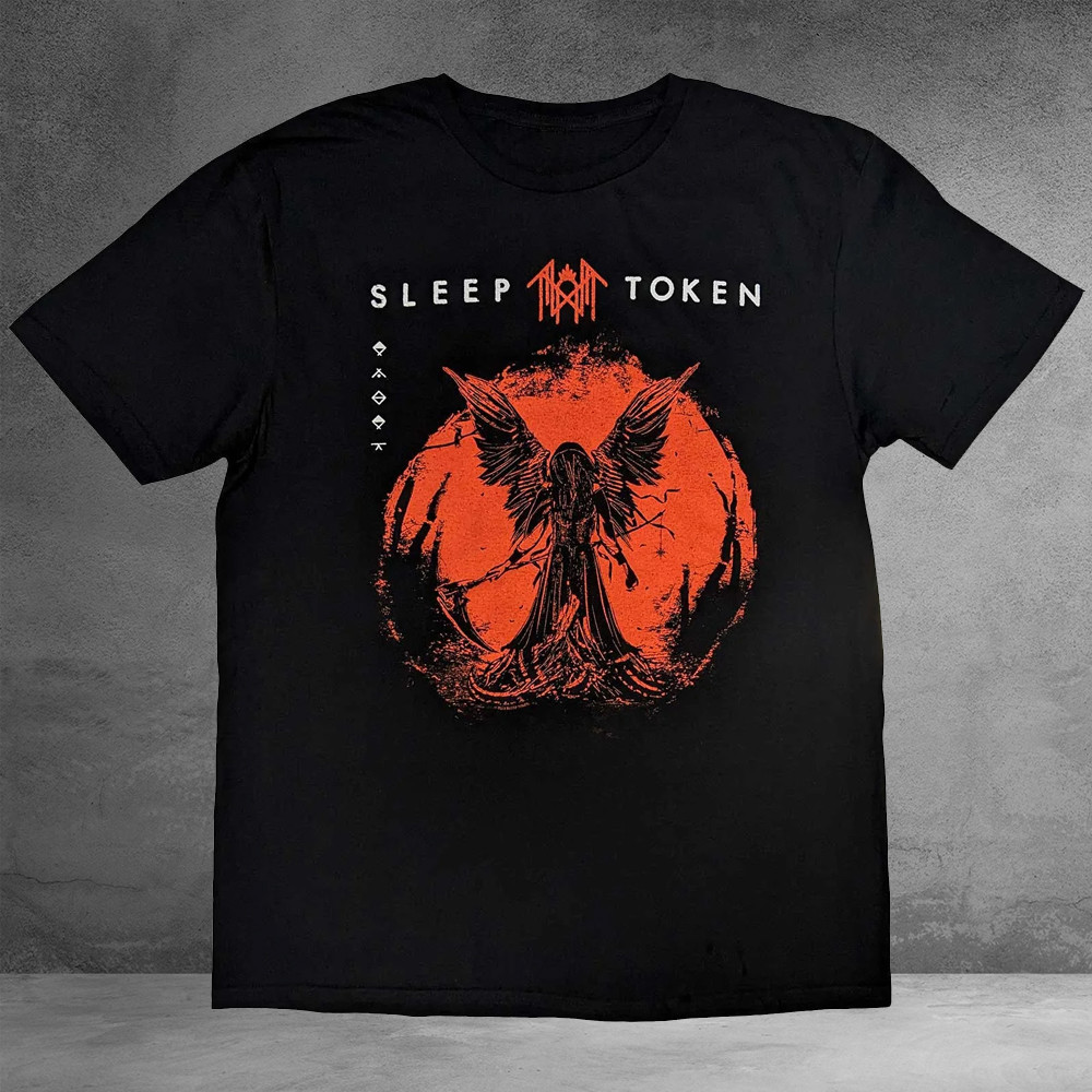 Sleep Token Shirt Take Me Back To Eden Reaper Angel Sleep Token Tour Merch Tee Shirts Oregontrailrvpk Shirt