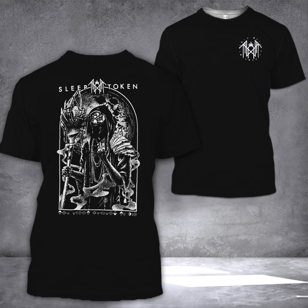Sleep Token Shirtleep Token Vessel Reaper Angel Tee Shirts Tour Merch Oregontrailrvpk Shirt