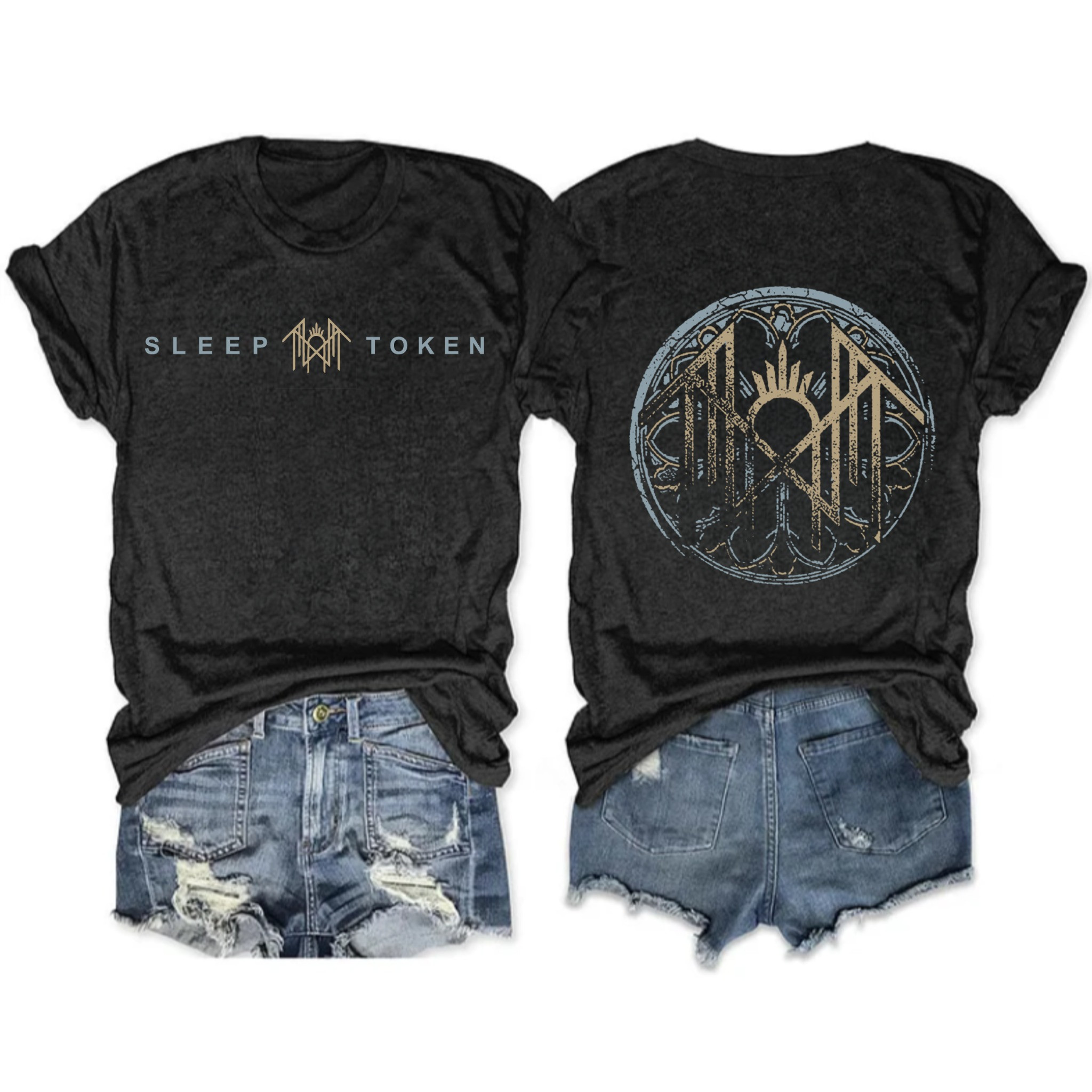 Sleep Token Tour Merch Women's T-Shirtleep Token Merchandise For Her Oregontrailrvpk Shirt