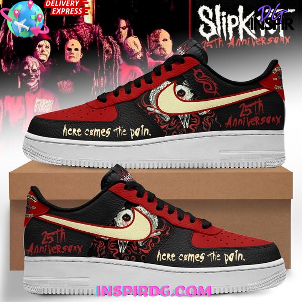 Slipknot 25th Anniversary Limited Edition Air Force 1