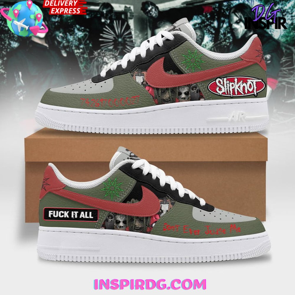 Slipknot F*ck It All Limited Edition Air Force 1