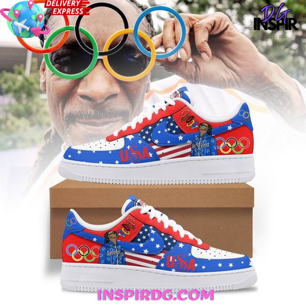 Snoop Dogg x 2024 United States Olympic Air Force 1