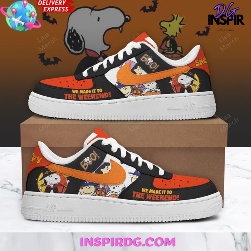 Snoopy Halloween Weekend Air Force 1