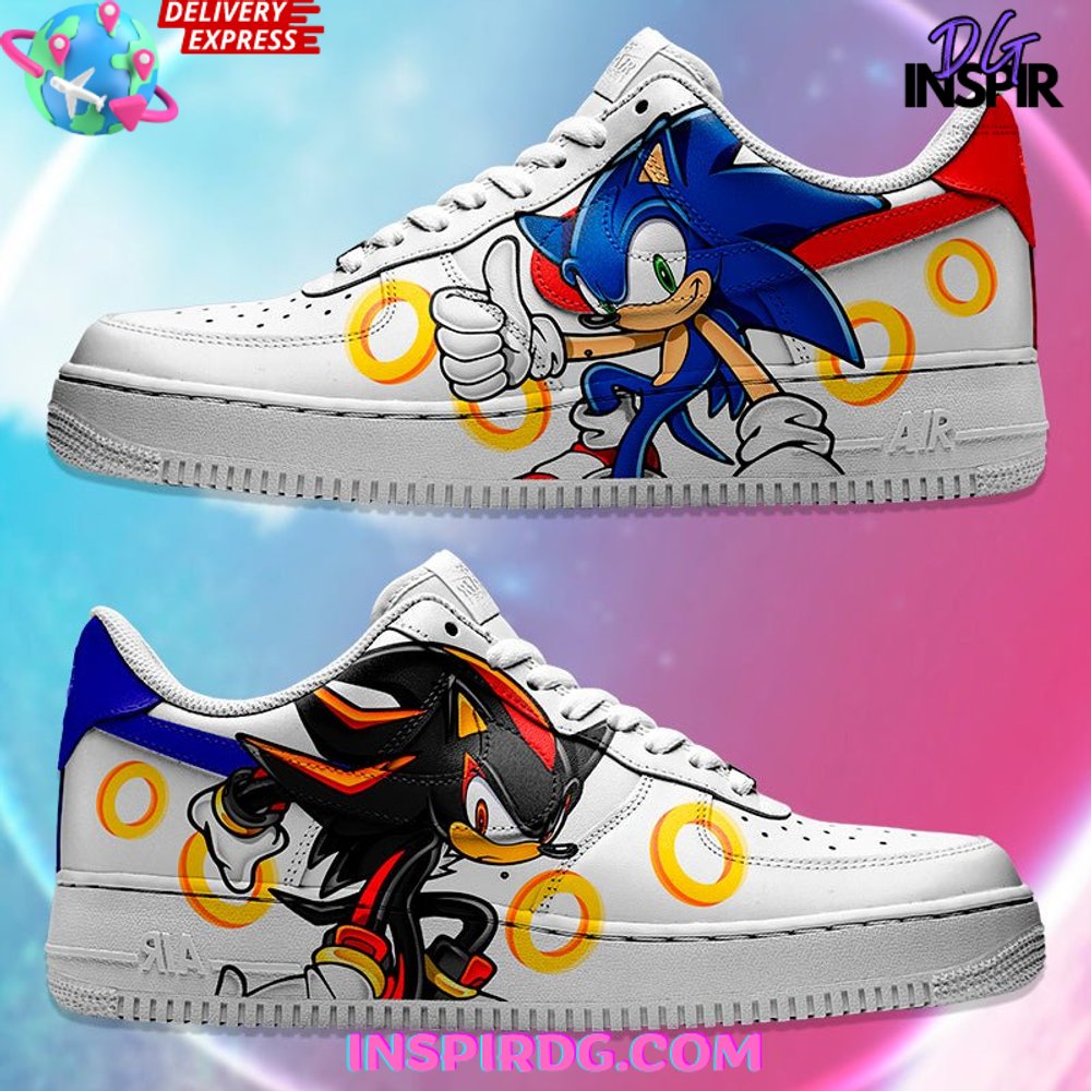 SONIC X SHADOW GENERATIONS Limited Edition Air Force 1