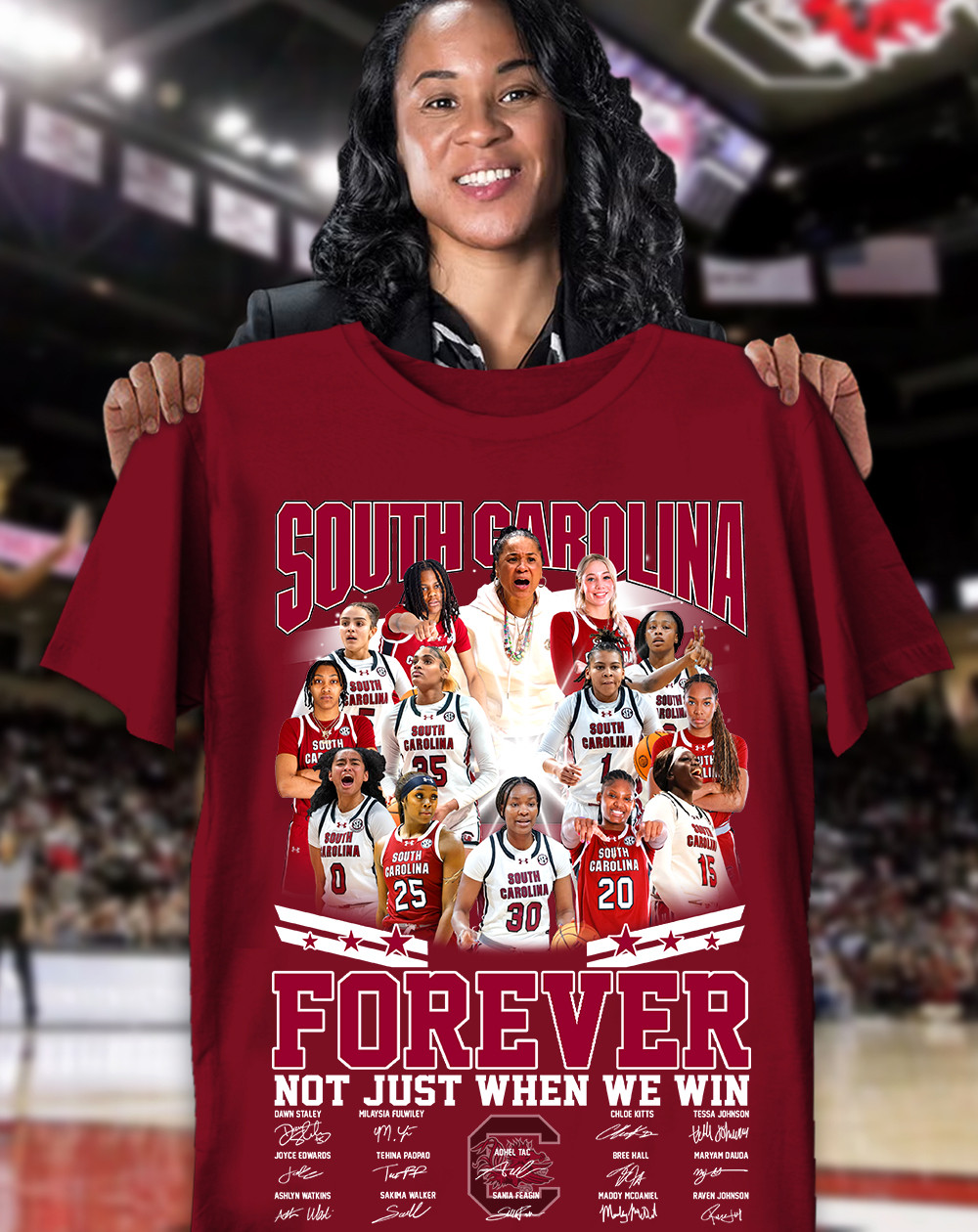 South Carolina Forever Not Just When We Win T-Shirt For Husband Oregontrailrvpk Shirt