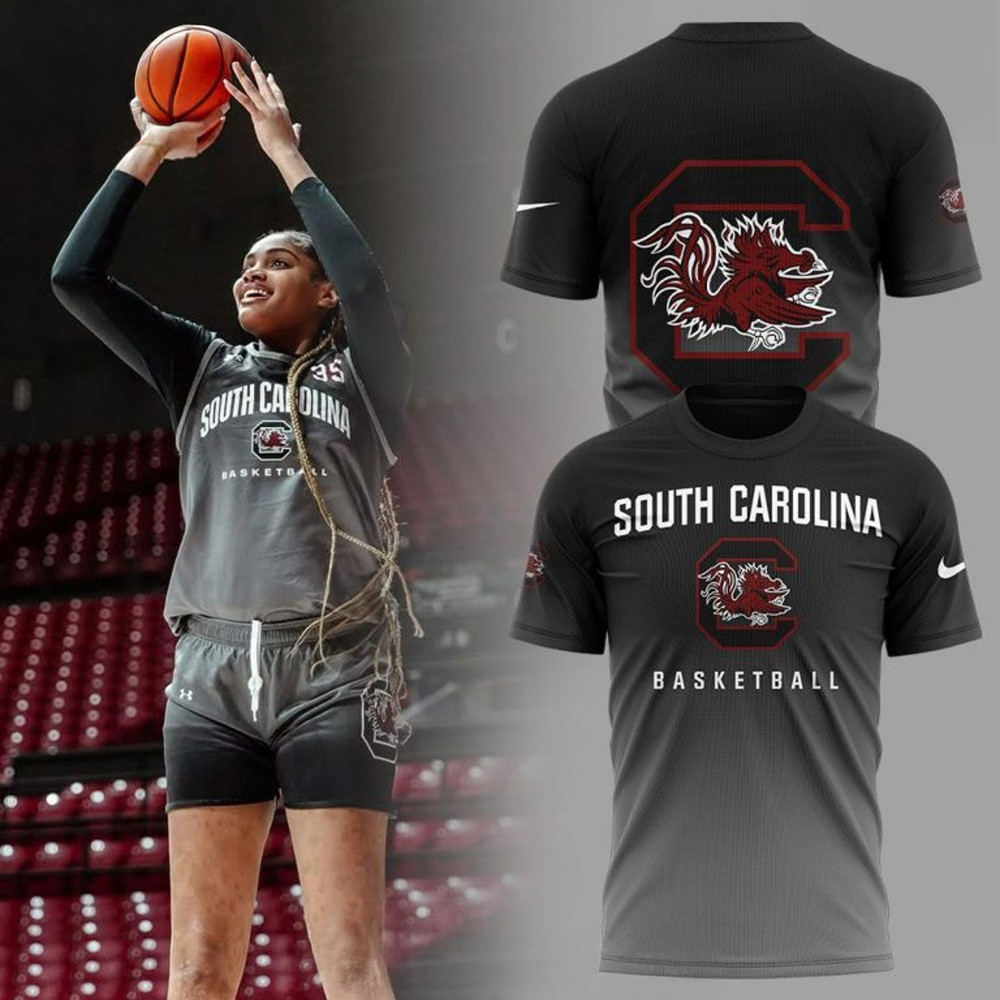 South Carolina Gamecocks Basketball Dark Mode T-Shirt Oregontrailrvpk Shirt