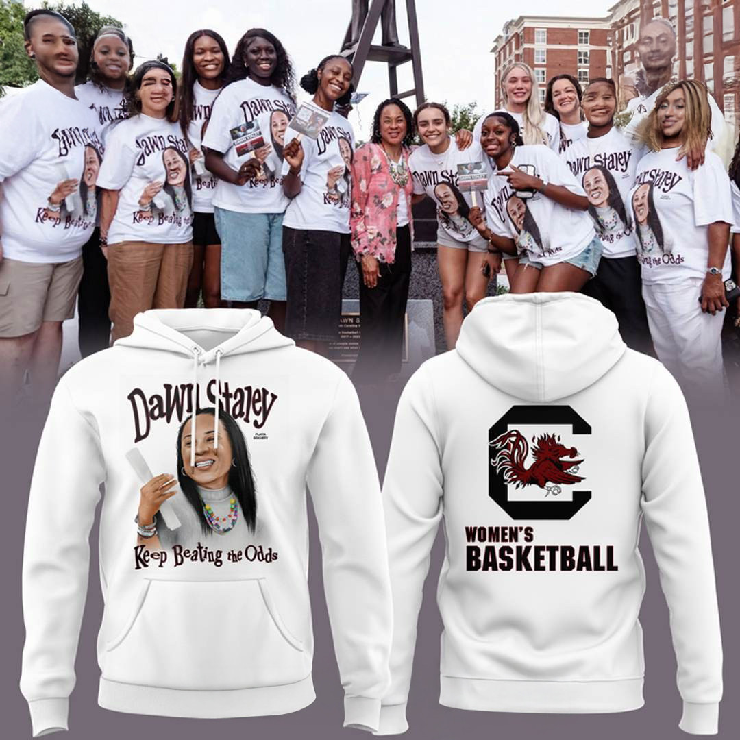 South Carolina Gamecocks Dawn Staley Keep Beating the Odds Hoodie
