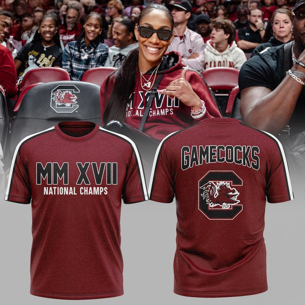 South Carolina Gamecocks MM XVII National Champs Shirt Best Gifts For Football Fans Oregontrailrvpk Shirt