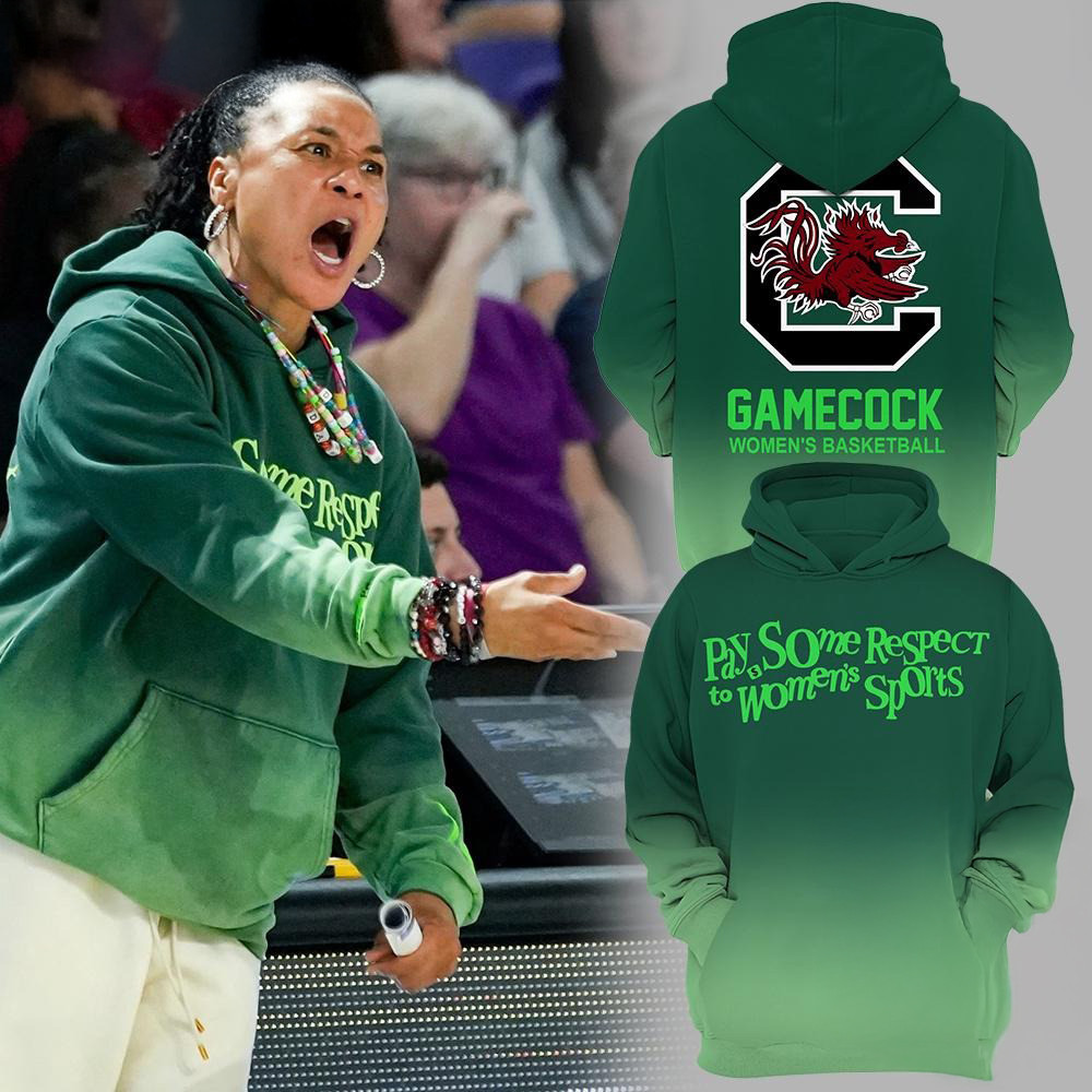 South Carolina Gamecocks Pay Some Respect to Women's Sports Limited Hoodie