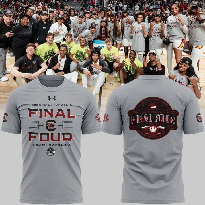 South Carolina Women's Basketball 2025 Final Four Shirt NCAA March Madness Fan Merch Oregontrailrvpk Shirt