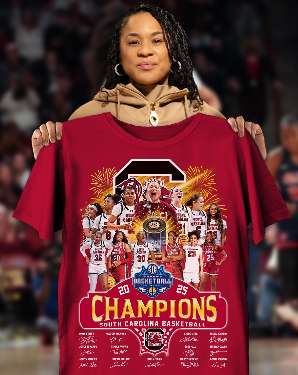 South Carolina Women's Basketball Champions 2025 Shirt Gifts For Basketball Fans Oregontrailrvpk Shirt