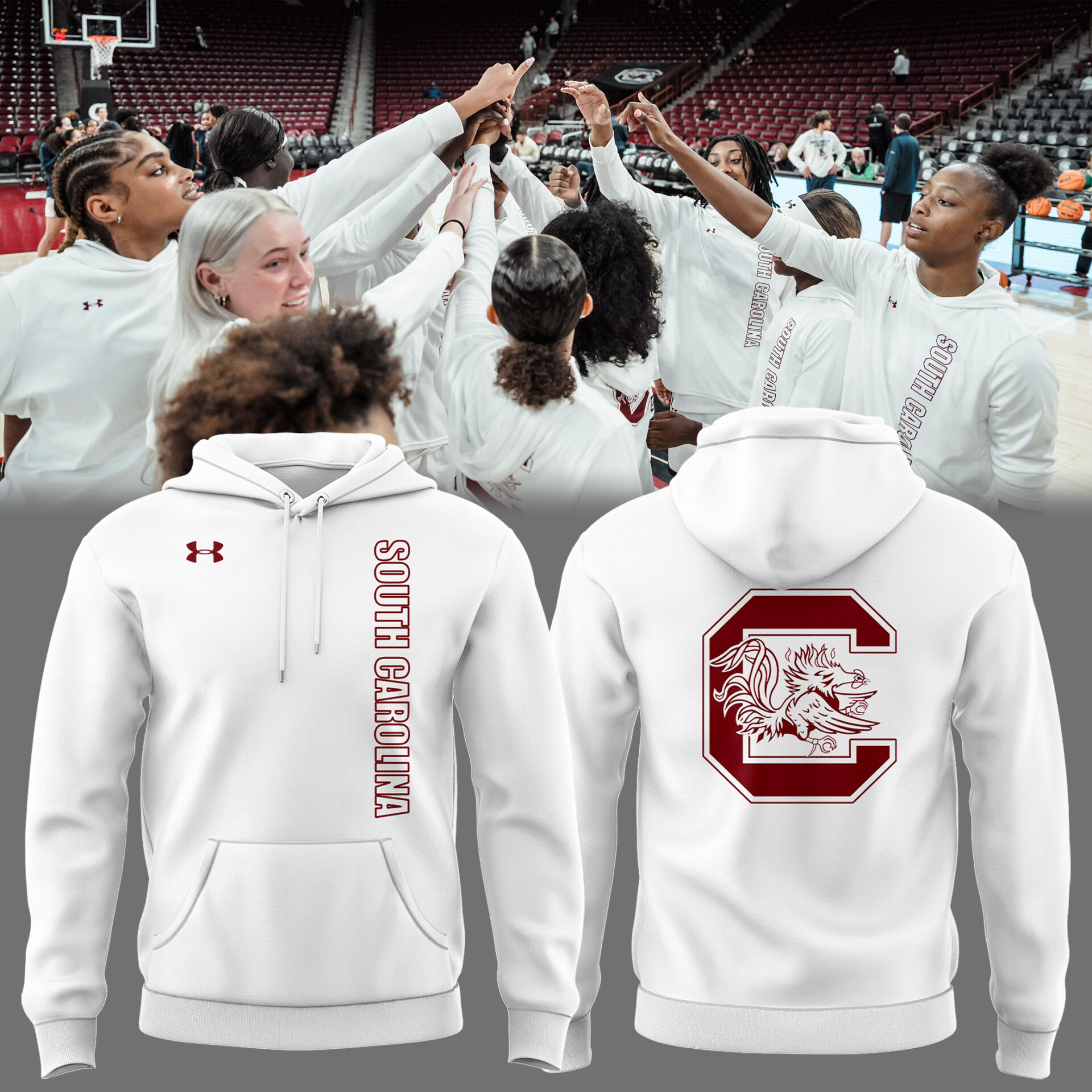 South Carolina Women's Basketball Hoodie Presents For A Basketball Player