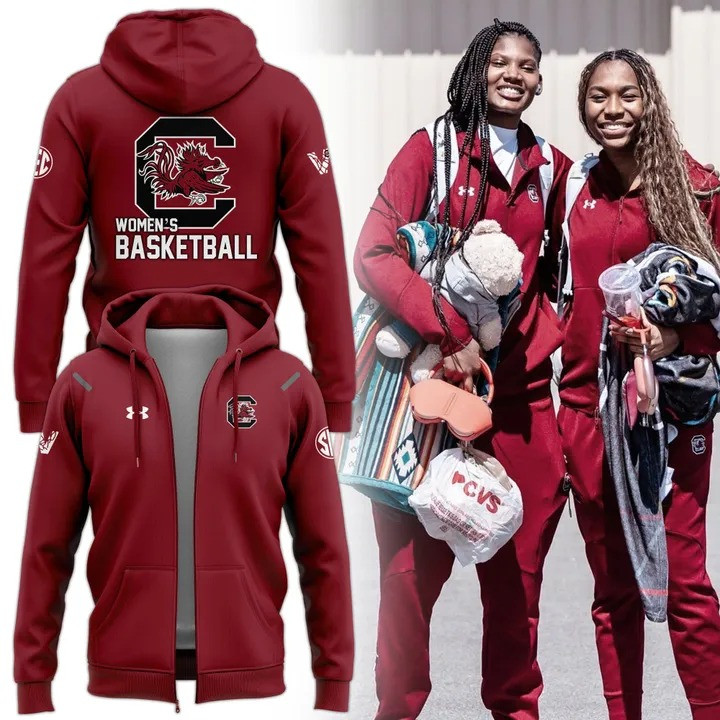 South Carolina Women's Basketball Zip Up Hoodie UCG Uniform