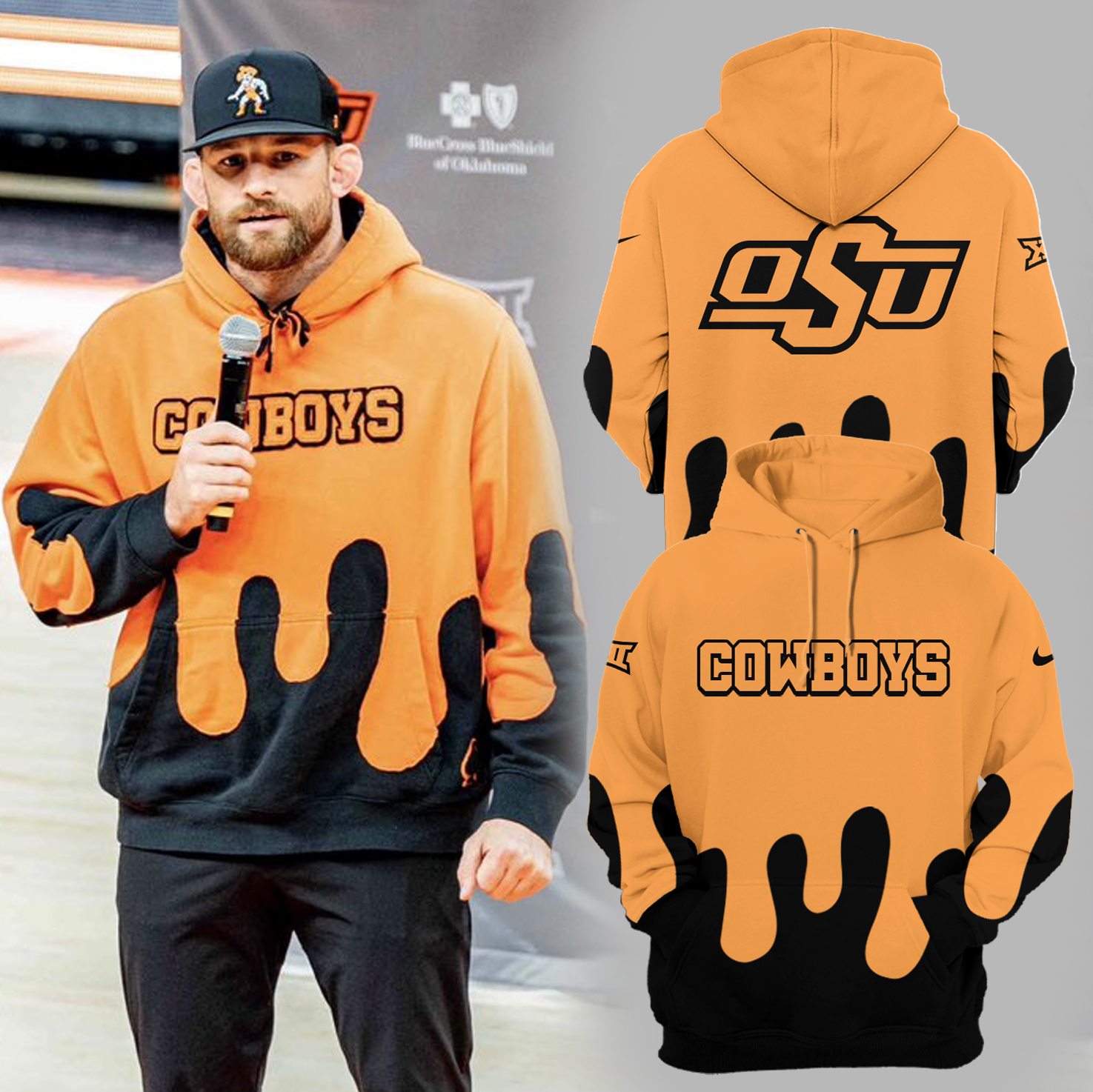 Specail New OSU Cowboy Wrestling Coach DT's Hoodie Presents For Wrestling Players