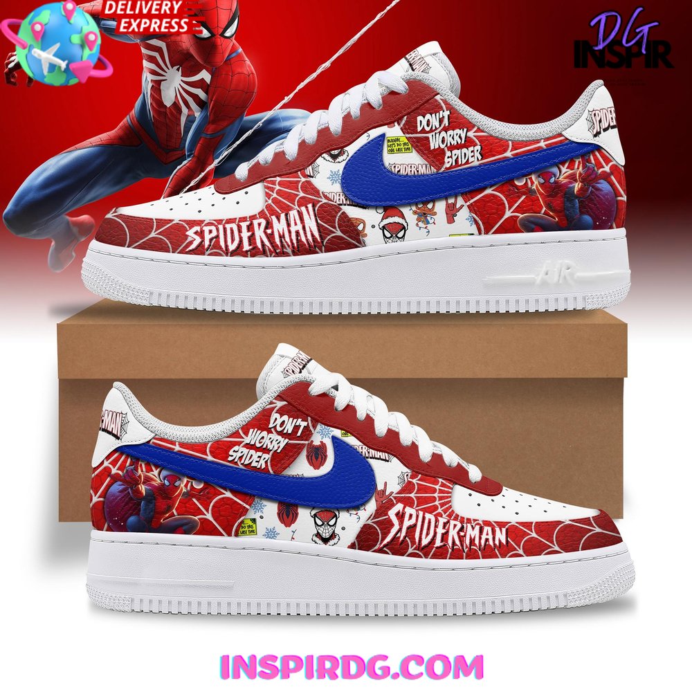 Spider-Man Christmas Holiday Limited Edition Air Force 1