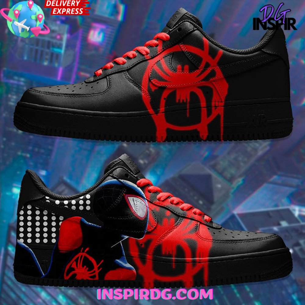 Spider-Man Miles Morales Limited Edition Air Force 1